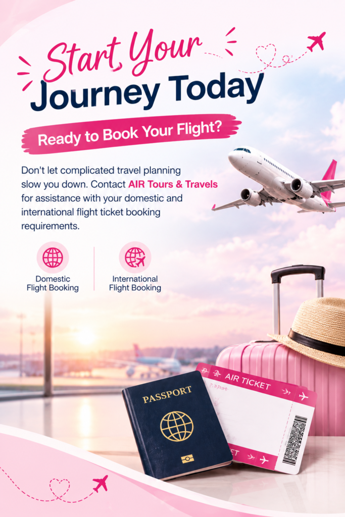 Air tickets booking